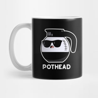 Pothead Cute Coffee Pot Pun Mug